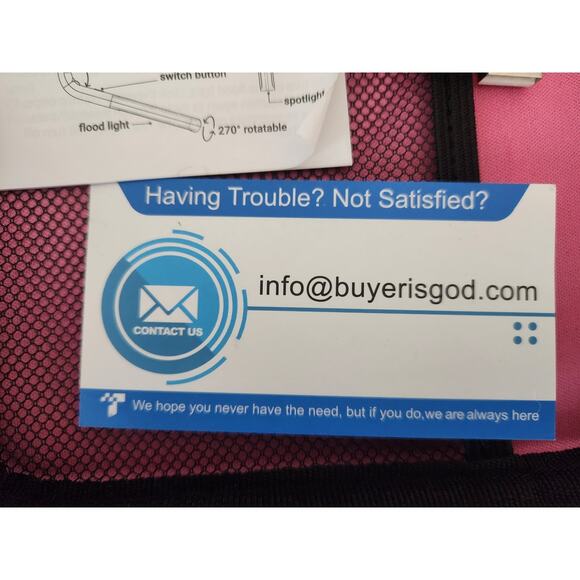 LED Reading, knitting, crocheting light - Picture 5 of 5